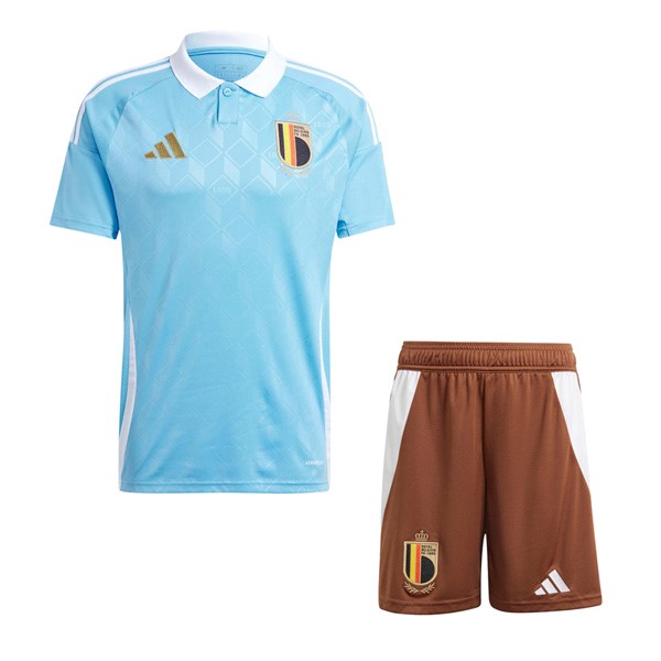 Camiseta Bélgica 2nd Niño 2024